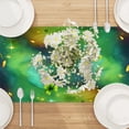 thumbnail image 5 of Lucky Shamrock St Patricks Day Camino De Mesa 13.0 X 72.0 In Día De San Patricio Leprechaun Decoraciones Y Suministros Irlandeses Para El Hogar, Cocina, Comedor, Decoración De Mesa, 5 of 5