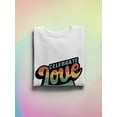 thumbnail image 3 of Celebrate Love Colorful Banner Sweatshirt Women -Smartprints Designs, Female x-Large, 3 of 4