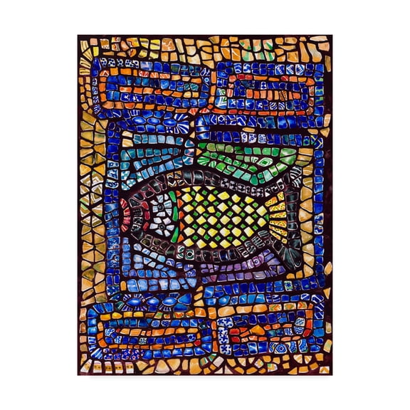 Trademark Fine Art 'Mola 3' Canvas Art by Charlsie Kelly