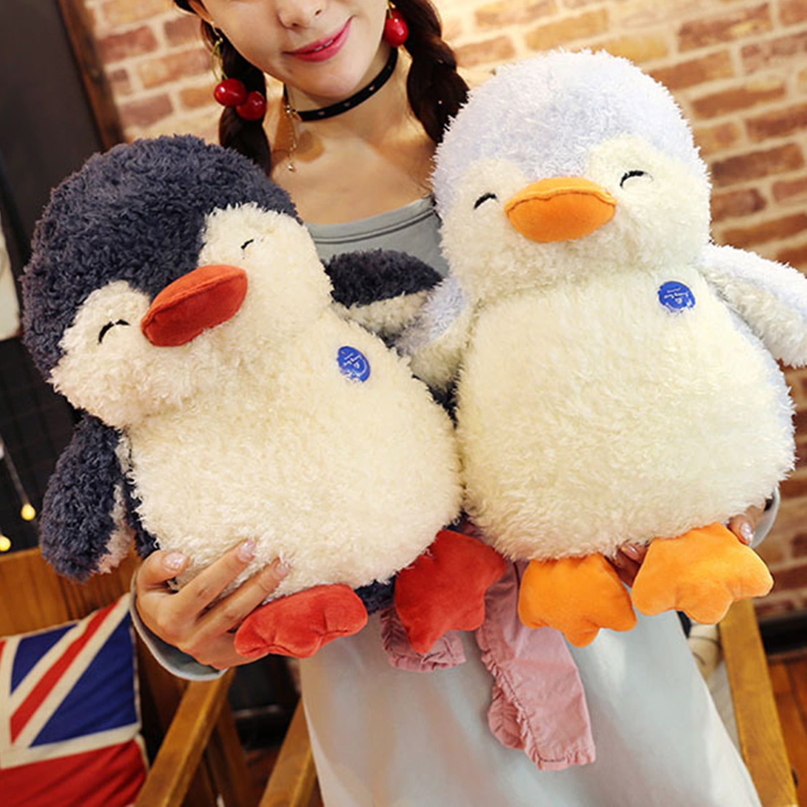 New 8"Cute Penguin Kids Plush Toy Stuffed Animal Toy Doll Pillow Cushion Gift gt 