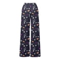 thumbnail image 5 of DHFJKG Womens Halloween Pajama Pants Ladies Pumpkin Ghost Pajamas Cute Soft Loungewear Pants, 5 of 5