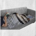 thumbnail image 6 of Animal Soft Flannel Fleece Throw Blanket, Mallard Duck Swimming on the Lake River Green Head Feathers Nature Design Print, Cozy Plush for Indoor and Outdoor Use, 70" x 90", Multicolor, by Ambesonne, 6 of 6