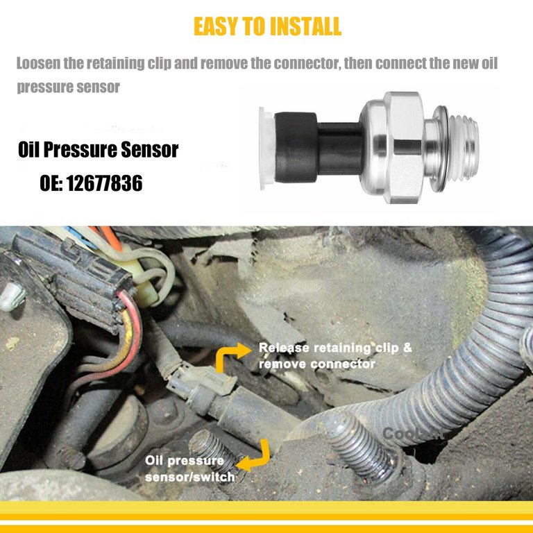2011 Chevrolet Avalanche Engine Oil Pressure Sensor Filter, 51 OFF