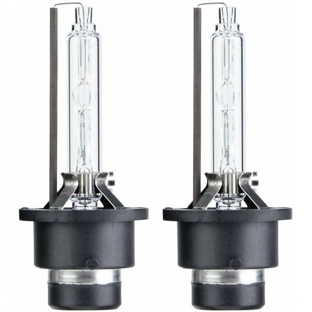 2 piezas D2S 35W Phare Xénon de Voiture 85V AC HID, ampollas de reemplazo de lámpara au Xénon 6000K D2R - Douille P32d-3 (Blanc froid)