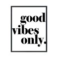 thumbnail image 1 of Cuadro 11X14 Mate Good Vibes, 1 of 5