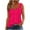 Hot Pink, variant on ABATAB Summer Tank Tops for Women Scoop Neck Jacquard Shoulder Sleeveless Shirts Casual Loose Fit Trendy Blouse