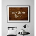 thumbnail image 2 of Custom quote framed art print motivational art 16x20 frame, 2 of 8