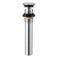 thumbnail image 2 of American Imaginations AI-33704 3H8-in. CUPC Approved Lead Free Brass Faucet Set In Chrome Color - Overflow Drain Incl., 2 of 9
