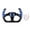 Blue, variant on yotijar Generic Racing Steering Wheel Anti Slip Aluminum Alloy Gaming Steering Wheel Carbon Pattern