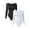Black.White, variant on Women's 1 Piece Bodysuits Ribbed One Piece Square Neck Long Sleeve Bodysuits