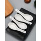 thumbnail image 1 of 2/4/6pcs White Ceramic Soup Spoons For Home And Restaurant Banquets, 1 of 5