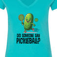 thumbnail image 4 of Inktastic Funny Pickleball Player Quote Women's V-Neck T-Shirt, 4 of 5