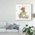 thumbnail image 3 of Trademark Fine Art 'Holiday Paws II' Canvas Art by Beth Grove, 3 of 4