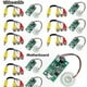 thumbnail image 2 of 3.5mm AUX Male to 3 RCA Female Adapter Cable, Mini Stereo o AV Adapter for Compatible Devices, 10/5/3/1pcs Options, 2 of 5