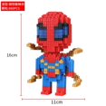thumbnail image 4 of Disney-bloques de construcción de Marvel para niños, juguete de montaje para niños, Stitch, Mickey, Minnie, Derena, Belle, 4 of 6