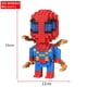 thumbnail image 4 of Disney-bloques de construcción de Marvel para niños, juguete de montaje para niños, Stitch, Mickey, Minnie, Derena, Belle, 4 of 6