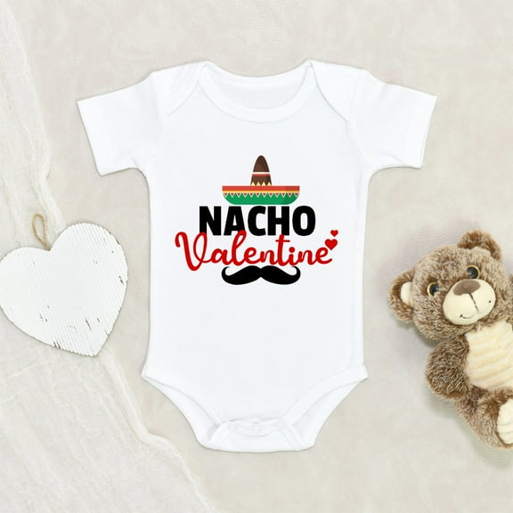 Nacho Baby Clothes - Nacho Valentine Clothes - Cute Valentines Day Clothes