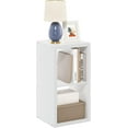 thumbnail image 3 of Cubicle Book Shelf  Vertical Thick Frame Bookshelf  Horizontally & Vertically Reversible Bookcase with Open Back  x x for Living Room  Bedroom  Home Office, 3 of 6