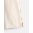 thumbnail image 4 of Wonder Nation Girl Wide Leg Pants with Side Slits and Bows, Sizes 4-10, 4 of 4