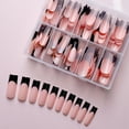 thumbnail image 6 of ROZYARD 360x/Box French Black Tip False Nails Press On Nails Artificial Nails Full Cover Stick on Nails Manicures Supplies, 6 of 7