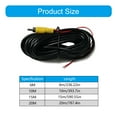 thumbnail image 5 of Car Reverse Rear View Camera Video Cable Backup Camera Video Cord Extension Line for Rear View System Cord, 5 of 9