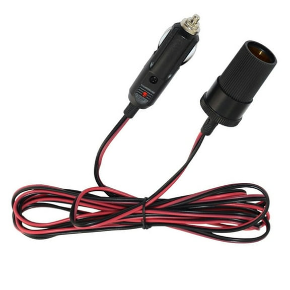 3Meter Extension Cable Accessory Auto Car Charger Cigar Cigarette Lighter Connector Interior Replacement Socket