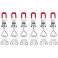 thumbnail image 2 of Heavy Duty Clasps for Boxes, 100kg Capacity, Adjustable Lever Catch for Secure Closure on Cases, Chests, Cabinets Metal Toggle Latches, 6-Pack, 2 of 5