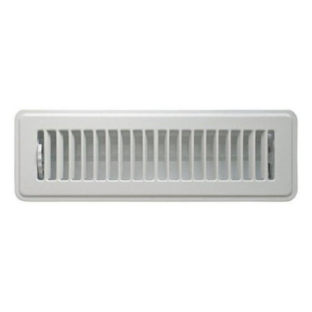 

C150MWT02X10 2 x 10 in. Floor Supply Grille Register White