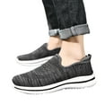 thumbnail image 2 of Eashery Running Shoes For Men Men's Softride Premier Slip on Wide Running Shoe Dark Gray 12, 2 of 5