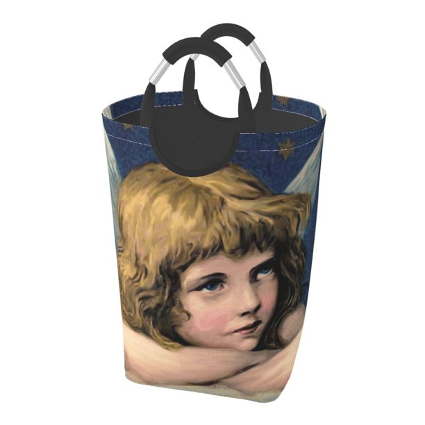 XMXY Angel Christmas Rectangular Laundry Basket Organizer , Collapsible