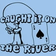 thumbnail image 3 of CafePress - Caught It On The River Light T Shirt - Men's Classic Graphic T-Shirt, 3 of 4