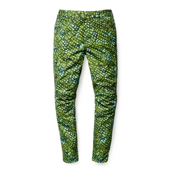 G-Star Elwood x25 Jeans Pharrell 5622 Jeans Verts Iguana Fuselés 31 x 34