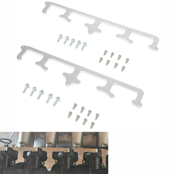 Aluminum Truck Side Bolt Coil Bracket Valve Cover 19005218 D585 For 5.3L LS LSX