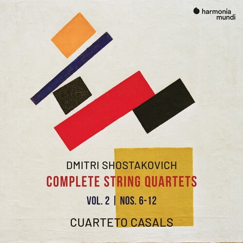 Cuarteto Casals - Shostakovich: Complete String Quartets Vol.2 - Nos. 6-12 - Music & Performance - CD