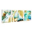 thumbnail image 1 of Set 3 Cuadros Canvas Abstractos Dorados, 1 of 4