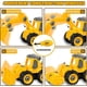 thumbnail image 2 of Take Apart Toys 4 Pack - DIY Construction Engineering Car Toy, Kids STEM Sand Toys for Toddlers Age 3-5, Building Sandbox Toys Truck, Birthday Gifts f, 2 of 4