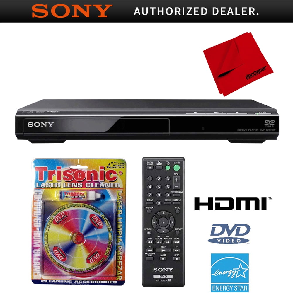 Sony DVPSR210P Progressive Scan DVD Player/Writer with Trisonic TS