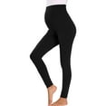 thumbnail image 2 of Lucakuins - Legging de maternidad para mujer con pantalones de yoga para embarazo de panel completo Lucakuins moda, 2 of 5
