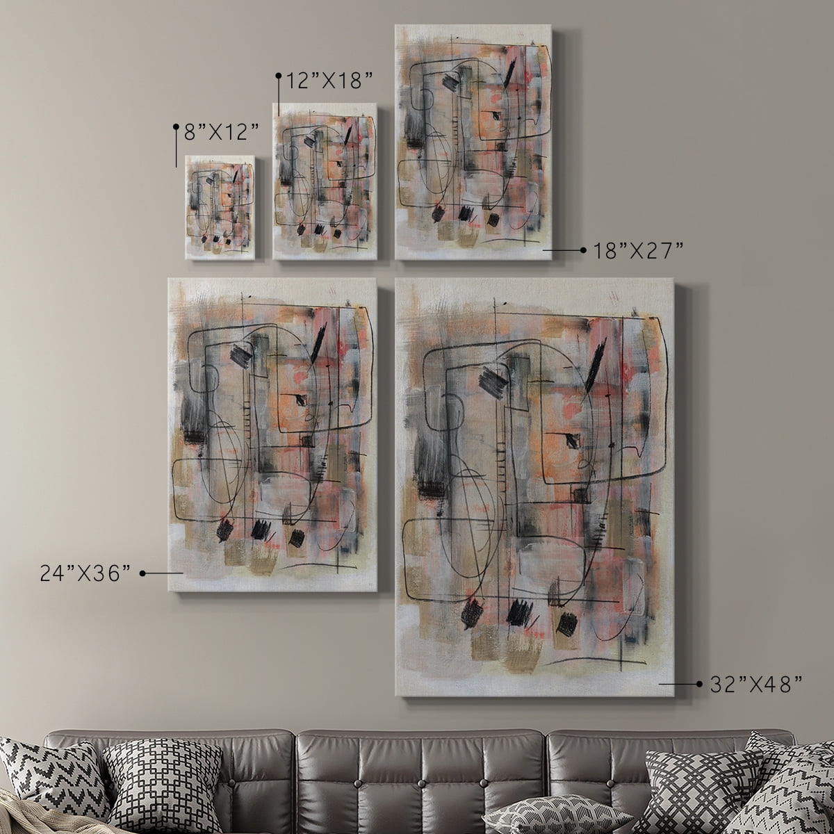 Walled City Premium Gallery Wrapped Canvas - Ready to Hang