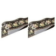 thumbnail image 3 of Youkk Stylish PVC Border Wall Corner Stick Super Strong Adhesive For Flat And Smooth balck  lantern flowe 2Set, 3 of 6