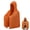 Orange, variant on Cooling Poncho for Summer, Instant Chill Hooded Towel for Beach and Outdoor Sports, Reusable Ice Wrap for Heat Relief