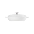 thumbnail image 4 of Braiser Le Creuset de Hierro Fundido Esmaltado Signature 5L - Blanco, 4 of 5