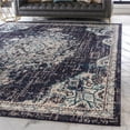 thumbnail image 2 of Unique Loom Penrose Center Medallion Rug8' x 8' Square Navy Blue/Beige, 2 of 2
