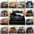 thumbnail image 2 of Wrestling Bedding Set, 3-Piece Wrestling Duvet Cover Ultra Soft Breathable 3D Printed Microfiber Comforter Cover, Cartoon Wrestling Comforter Cover with 2 Pillowcases, 2 of 4