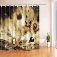 thumbnail image 1 of BSDHOME Crazy Scare Devilfish Monster Polyester Fabric Bathroom Shower Curtain 66x72 inches, 1 of 1