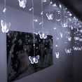 thumbnail image 3 of Guirnalda de luces LED con forma de mariposa o nieve para decoración de interiores, para ventanas, fiestas navideñas, enchufe UE/EE. UU./Reino Unido/AU, 3 of 4