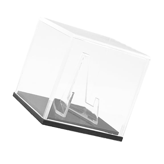 Multipurpose Acrylic Display Box Clear Rings Display Case for Rings and Picks Suitable for Jewelers and Collectors