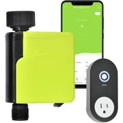 Nordic Hygge WiFi Lawn Sprinkler Controller Irrigation System Valve Timer with WiFi Hub, App Control