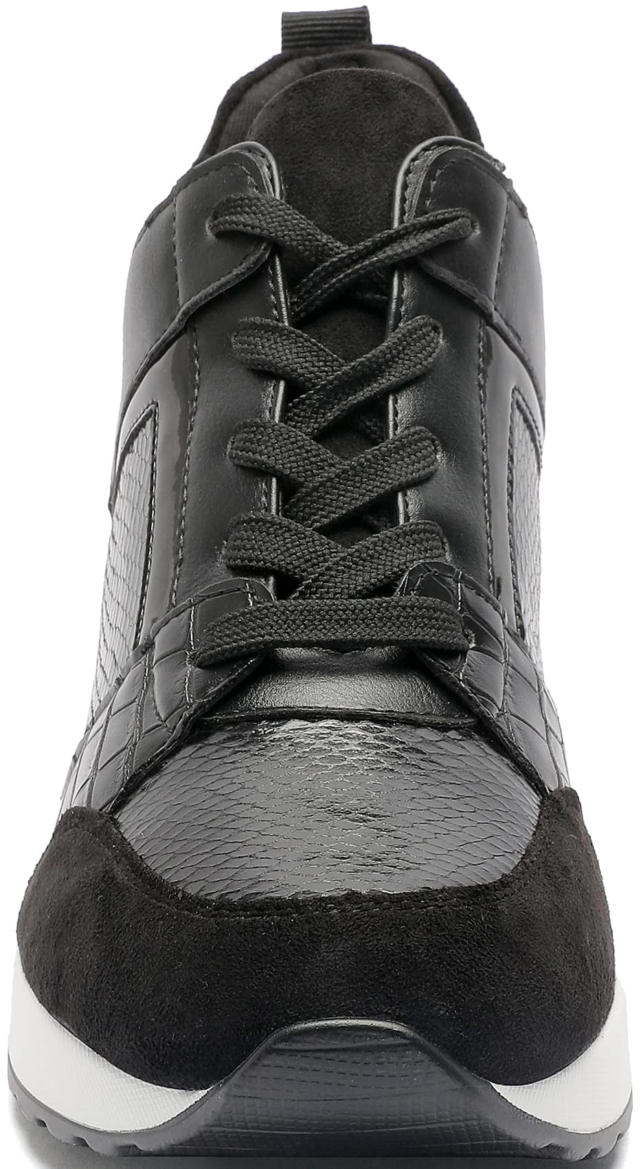 Yolanda Zula Wedge Sneakers for Women - Wedge Tennis Shoes Non-Slip Women Fashion Sneakers