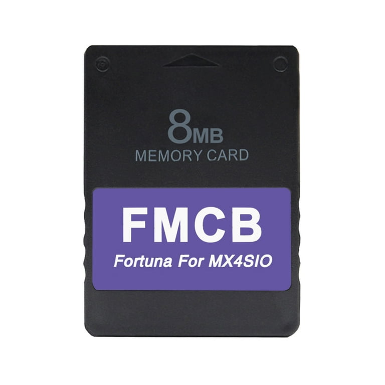 RGEEK MX4SIO Memory Card Adapter with 16MB PS2 FMCB Memory Card